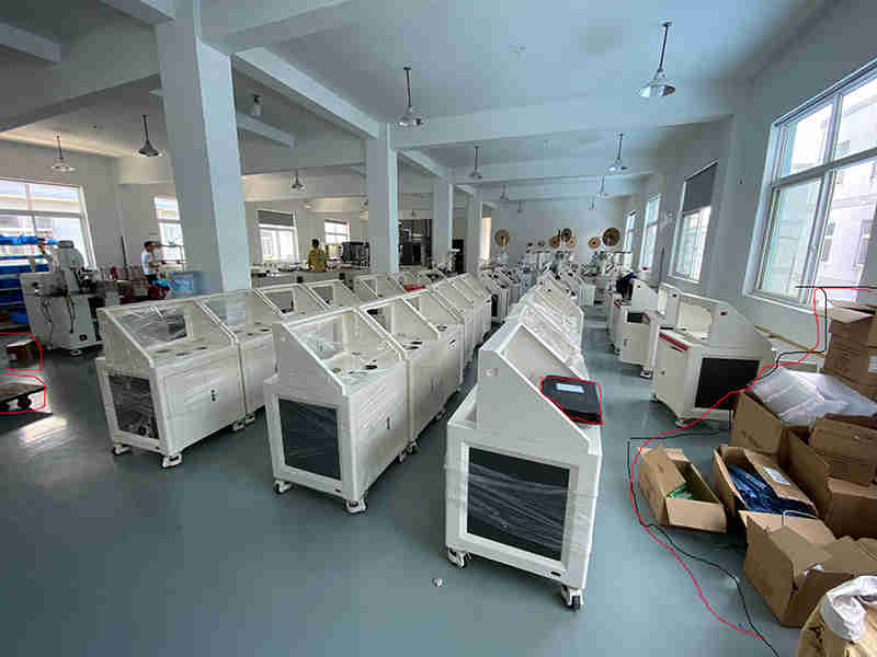 반자동 장비 조립